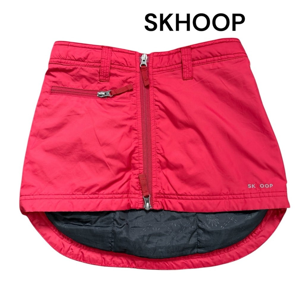 SKHOOP Insulated Mini Skirt Sz XS Red